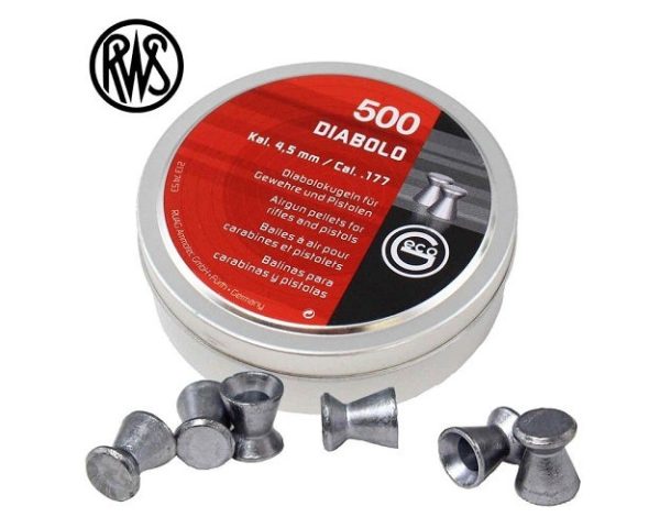 rws diabolo geco glatt 45mm fuer luftgewehre u 1